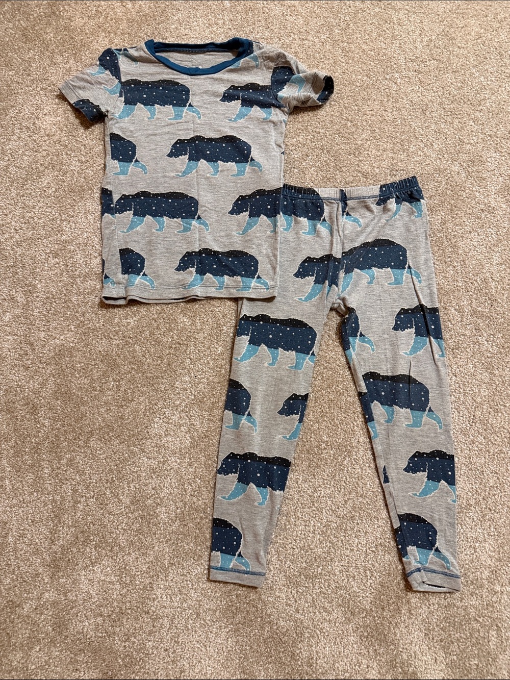 Kickee pants bear pjs